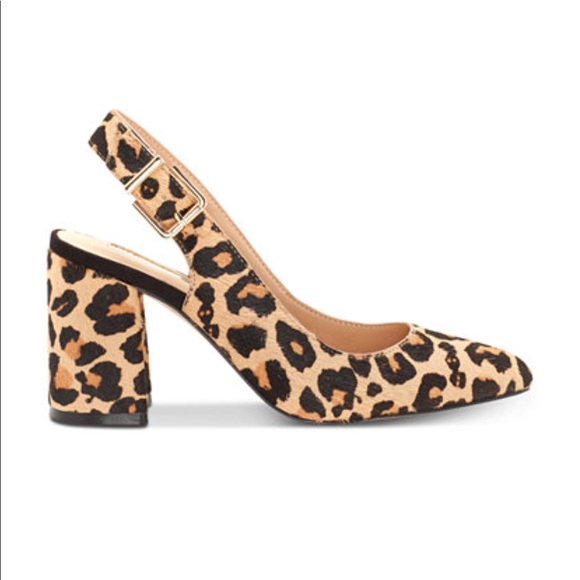 macy's leopard heels